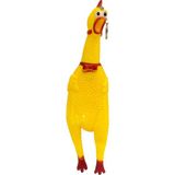 Mixoyuncak Çılgın Tavuk Oyuncak Sesli 30 cm - 1018 Sarı
