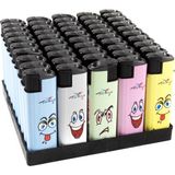 Mixoyuncak Mix 2000 Turbo Emojili Çakmak Rüzgarda Sönmeyen 50'li Çakmak