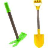 Mixoyuncak Oyuncak Kürek Kazma Set Çocuk Kazma Kürek Seti 50 cm - Renkli