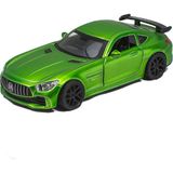 Mixoyuncak Oyuncak Metal Mercedes Gtr Yeşil Çek Bırak 12 cm
