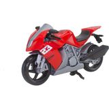 Mixoyuncak Oyuncak Motosiklet Sürtmeli 30 cm - Renkli