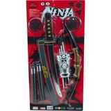 Mixoyuncak Oyuncak Ninja Kılıc Süper Oyun Seti 9 Parça - Renkli