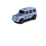 Mixoyuncak Oyuncak Polis Arabası Mercedes G Işıklı Sesli Sürtmeli 14 cm - Mavi