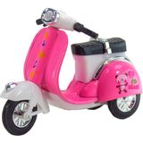 Mixoyuncak Oyuncak Scooter Motosiklet Metal Çek Bırak Pembe 12 cm