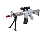 Mixoyuncak Oyuncak Tüfek M16 Işıklı Sesli 60 cm Çatal Ayaklı