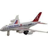 Mixoyuncak Oyuncak Uçak 380 Metal Çek Bırak 20 cm - Beyaz