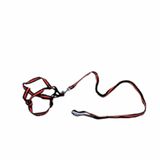 Mixpet 2x34-52 cm Takım Esnek Yumuşak Doku Köpek Göğüs Tasma