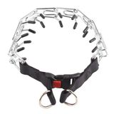 Mixpet 4 mm 60 cm Köpek Kauçuklu Yürüyüş Boyun Zincir Eğitim Tasması