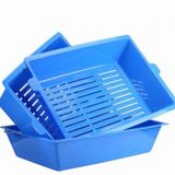 Mixpet 43x33x11 cm 3 Aşamalı Elekli Açık Kedi Tuvalet Kum Kabı