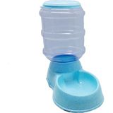 Mixpet Plastik Kedi Köpek Hazneli Takviyeli Otomatik Mama Kabı 3.5 Litre Mavi Renkli