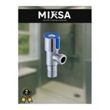 Mixsa İnox Mavi Taharat Musluğu, Ara Musluk, Aç Kapa