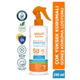 Mixup Leke Karşıtı Güneş Koruma Losyonu SPF 50+ Çinko, Portakal Yağı ve Shea Butter İçerikli 200 ML