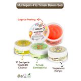 Mixup Muhteşem 4'lü Tırnak Bakımı Seti - Sulphur Peeling 300 Gr - Hand & Cutıcle Butter 56 gr