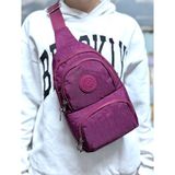 Mixx Store Su Geçirmez Kumaş Bordo Unisex Body Bag Çapraz Omuz Çantası