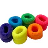 Miyamore Takı Teddy 12 Adet Lastik saç tokası Neon Neon