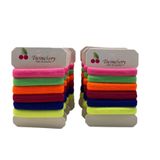 Miyamore Takı Twincherry 12 Adet Minik Lastik Saç Tokası- Neon Neon
