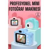 Miyango Çocuklara Özel Dijital Fotoğraf Makinesi Mini 1080P Hd Kaliteli - ETC5202-9336 - Çok Renkli