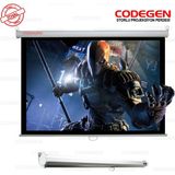 Miyango Codegen Ax-24 Storlu Projeksiyon Perdesi 240X200 (Arkası Siyah Fonlu - Duvar/tava - ETC9209-8408 - Çok Renkli