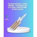 Miyango Hızlı Isınan Şarjlı Saç Kıvırıcı Maşa - ETC8855-9676 - Çok Renkli
