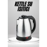 Miyango Su Isıtıcı 220 - 240 V Paslanmaz Çelik Kettle Uzun Ömürlü 2000 Watt - ETC4721-8030