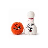 Miyav Bowling Seti Kedi Oyuncağı – Hışırtılı Peluş Labut ve Yumuşak Bowling Topu