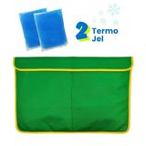 Miyav Yeşil Serinletici Kedi Minderi (60x40 cm) – 2 Termo Jel Dahil