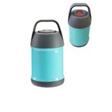 Miyou Mavi 304 Çelik 450 ml Vakumlu Bebek Mama Saklama Termosu Mug CIN297MV