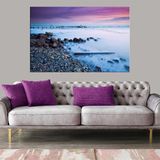 Miyrem (307) Exclusive Serie" Sahil ve Çakıl Taşları Kanvas Tablo 50 x 70