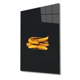 Miyrem Ateşle Dans Eden Adam Cam Tablo 72X46- myrm547