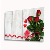 Miyrem Kalpler ve Güller Cam Tablo72X46- myrm6795