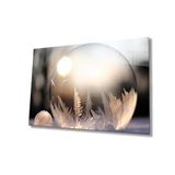 Miyrem Kar Küresi Cam Tablo Snow globe 36x23- myrm5018
