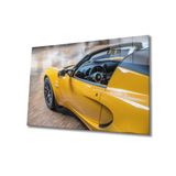 Miyrem Sarı Araba Cam Tablo 110X70- myrm1224