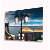 Miyrem Sokak Lambası Cam Tablo36x23- myrm4894