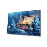 Miyrem Sualtı Süsler Cam Tablo Marine Life 110X70- myrm12516