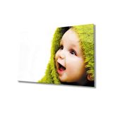 Miyrem Yeşil Şapkalı Bebek Cam TabloBaby Table With Green Hat 110X70- myrm7356