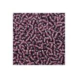 miyuart Preciosa 8/0 Cam Kum Boncuk, Çek Boncuğu, Cezaevi Boncuğu, Çap: 2.9 mm, 10 gram Şeffaf Mürdüm