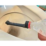 Mizaku Taşınabilir Tuvalet Duşu Taharet Musluğu Portatif Bidet 1 Litre Ve Üzeri Pet Şişeler İçin (Siyah)