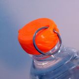 Mizaku Ultra Kompakt Bidet 0.5 Litre Su Şişeleri Için Taşınabilir Taharet Musluğu Portatif Tuvalet Duşu (Turuncu)
