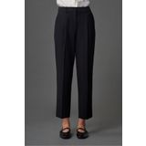 Mizalle 19YGMZL2011016 Siyah Klasik Dar Paça Kadın Tesettür Pantolon