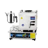 Mizan 15 Lik Tüplü 10 Litre 1 Demlikli Çay Kazanı Demlik Hediyeli
