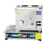 Mizan 40'lik Lpg Tüplü 30 lt 2 Demlikli Çay Kazanı Çay Ocağı