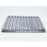 Mizan Krom Oluklu Köfte Izgarası 31 x 50 cm Izgara Özelliği ile Dayanıklı Malzeme