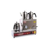 Mizan MC207 30 Lt Çift Demlikli Elektrikli Çay Kazanı Metal Yapı ile Yüksek Performans