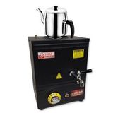Mizan MC215 Siyah 10 LT Tek Demlik Çay Kazanı + DEMLİK