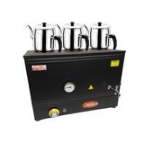 Mizan MC218-SYH Üç Demlik Çay Kazanı 40 LT Siyah + DEMLİK