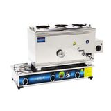 Mizan MİZAN-MÇ301 60'lık Lpg Tüplü Elektrikli 40 L 3 Demlikli Çay Kazanı Ocağı