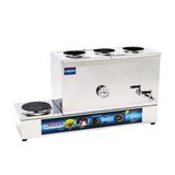 Mizan MİZAN-MÇE208 60'lık Elektrikli 40 L 3 Demlikli Çay Kazanı Çay Ocağı