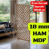 Mizan MZN Ahşap Seperatör,mdf Paravan - 209*90