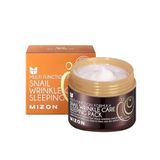 Mizon Snail Wrinkle Care Sleeping Pack, Salyangoz Gece Maskesi, 80 ml