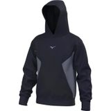 MIZUNO Athletics Hoodie Erkek Kapüşonlu Sweatshirt Lacivert / Gri